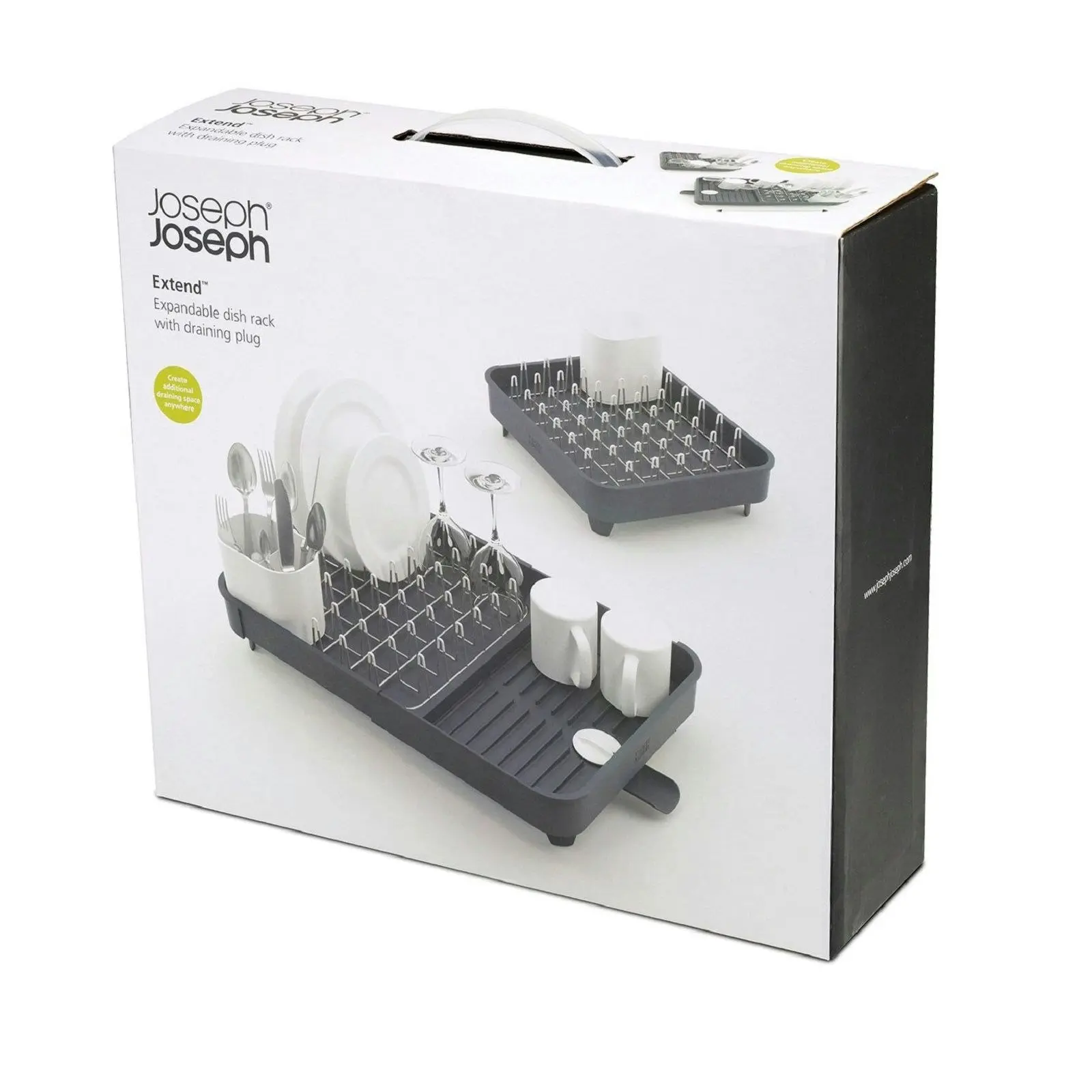 Joseph Joseph Extend Expandable Dish Rack Grey