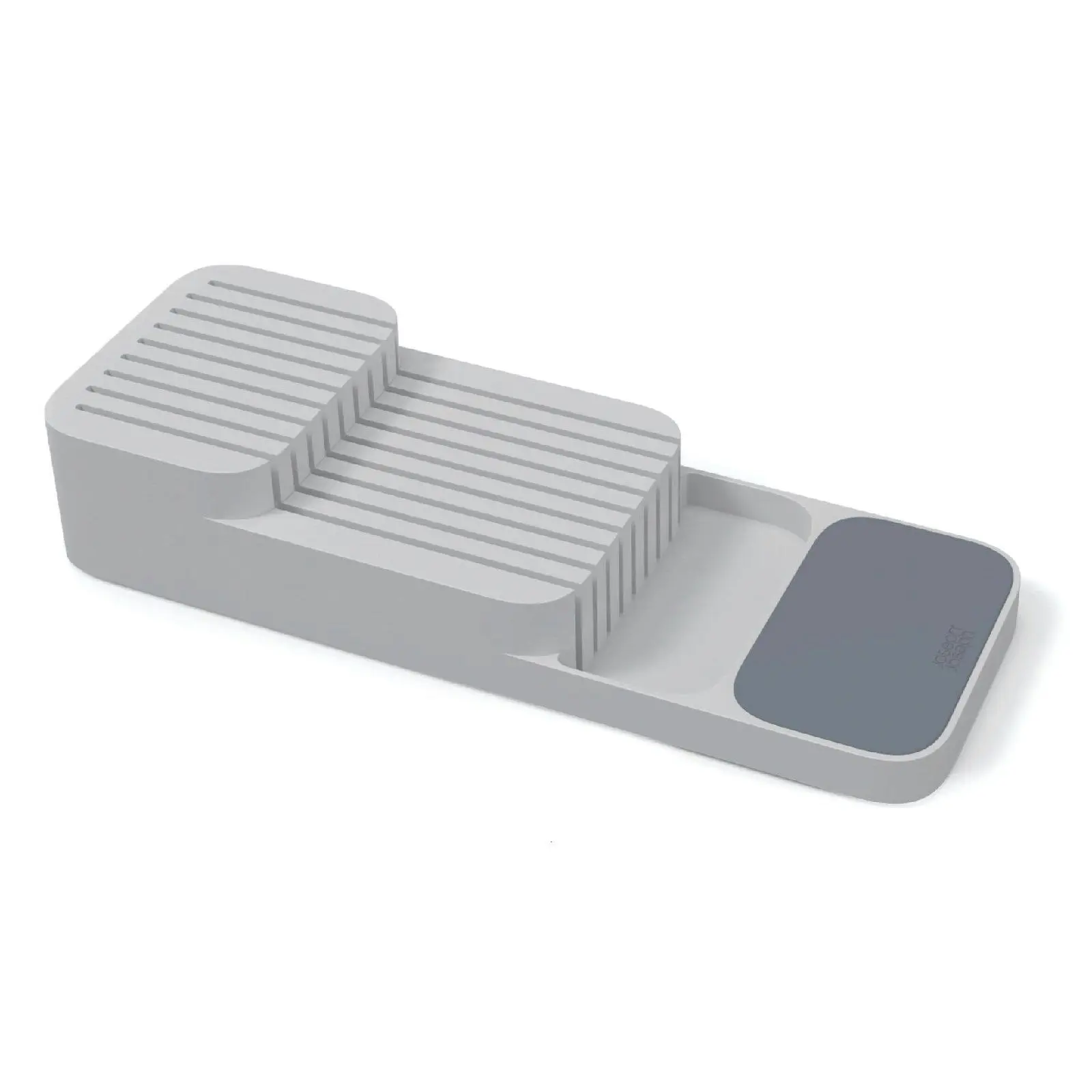 Joseph Joseph Drawer Store Compact 2 Tier Knife Organiser Grey