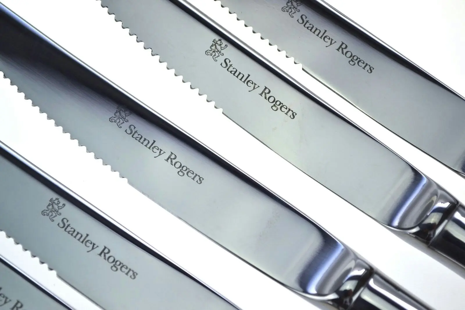 Stanley Rogers Boxed Pistol Grip Steak Knife Set Of 6