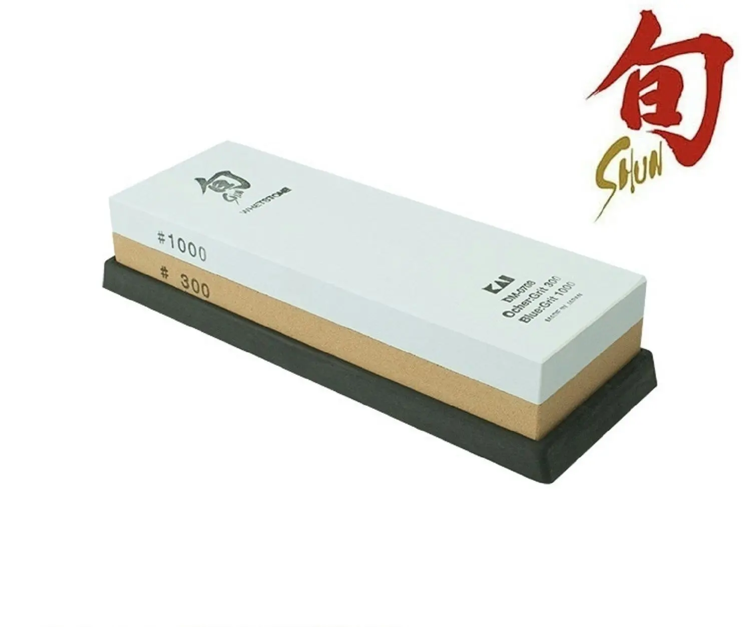 SHUN 300/1000 Grit Combination Knife Sharpening Whetstone