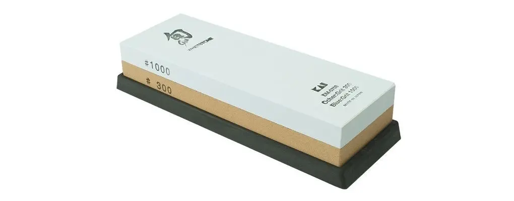 SHUN 300/1000 Grit Combination Knife Sharpening Whetstone