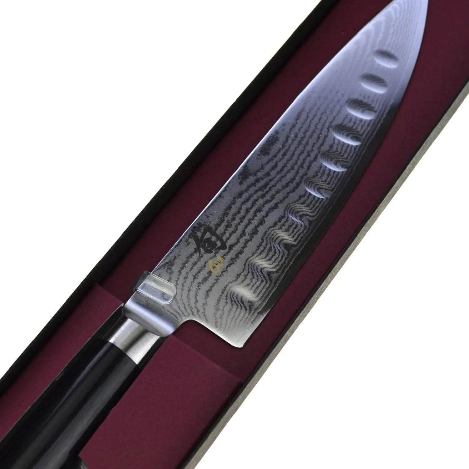 SHUN Classic Scalloped Chefs Knife 20cm Gift Boxed