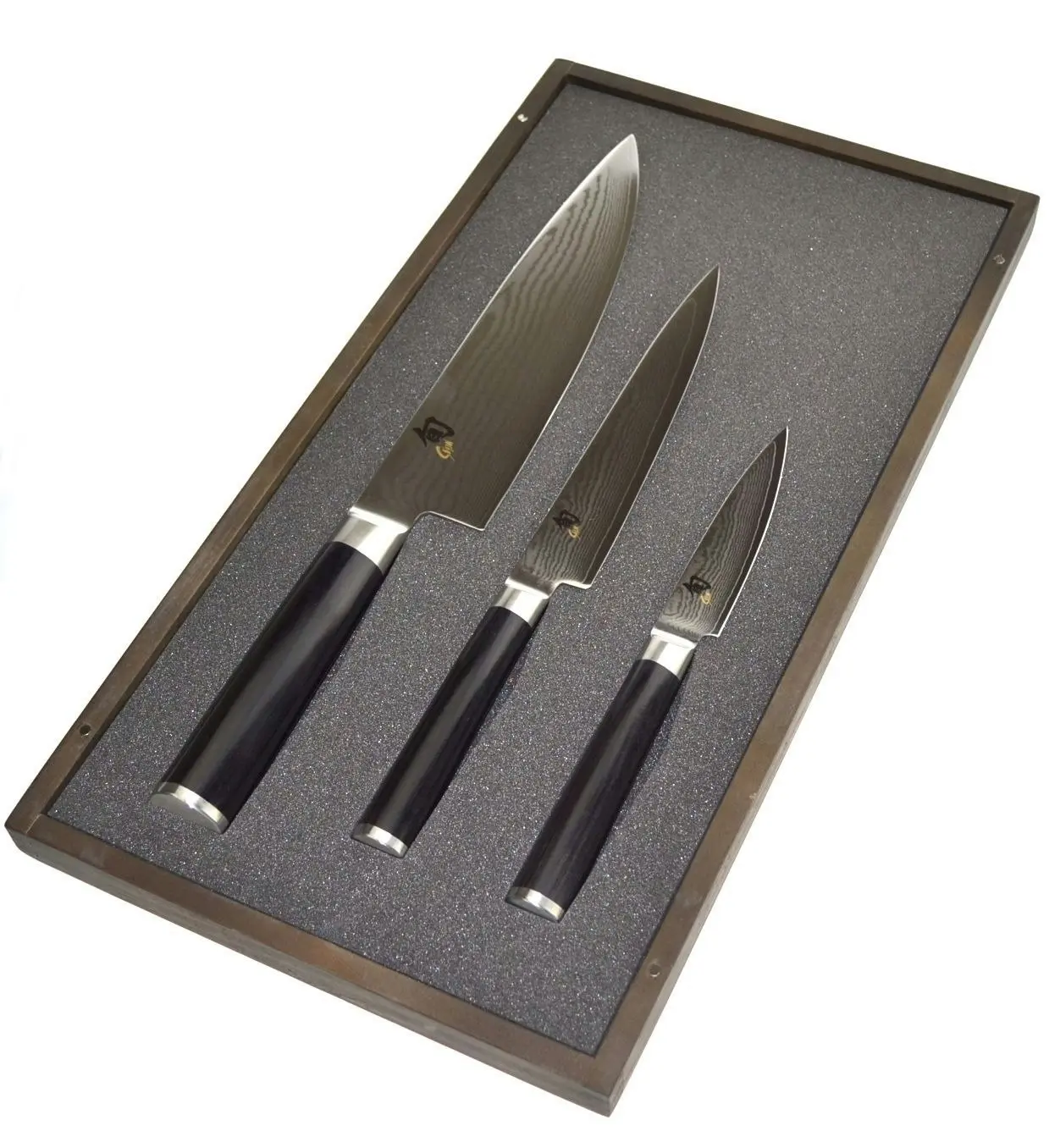 SHUN Classic 3 Piece Knife Set   Gift Boxed