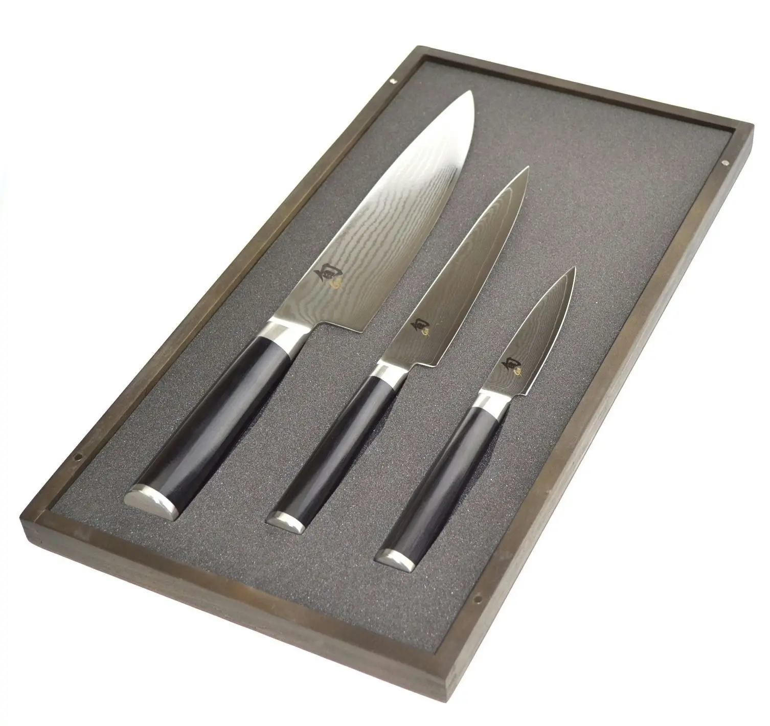 SHUN Classic 3 Piece Knife Set   Gift Boxed