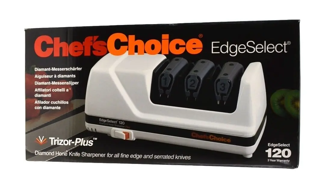 CHEFS CHOICE DIAMOND HONE EDGESELECT ELECTRIC KNIFE SHARPENER MODEL 120 Pro