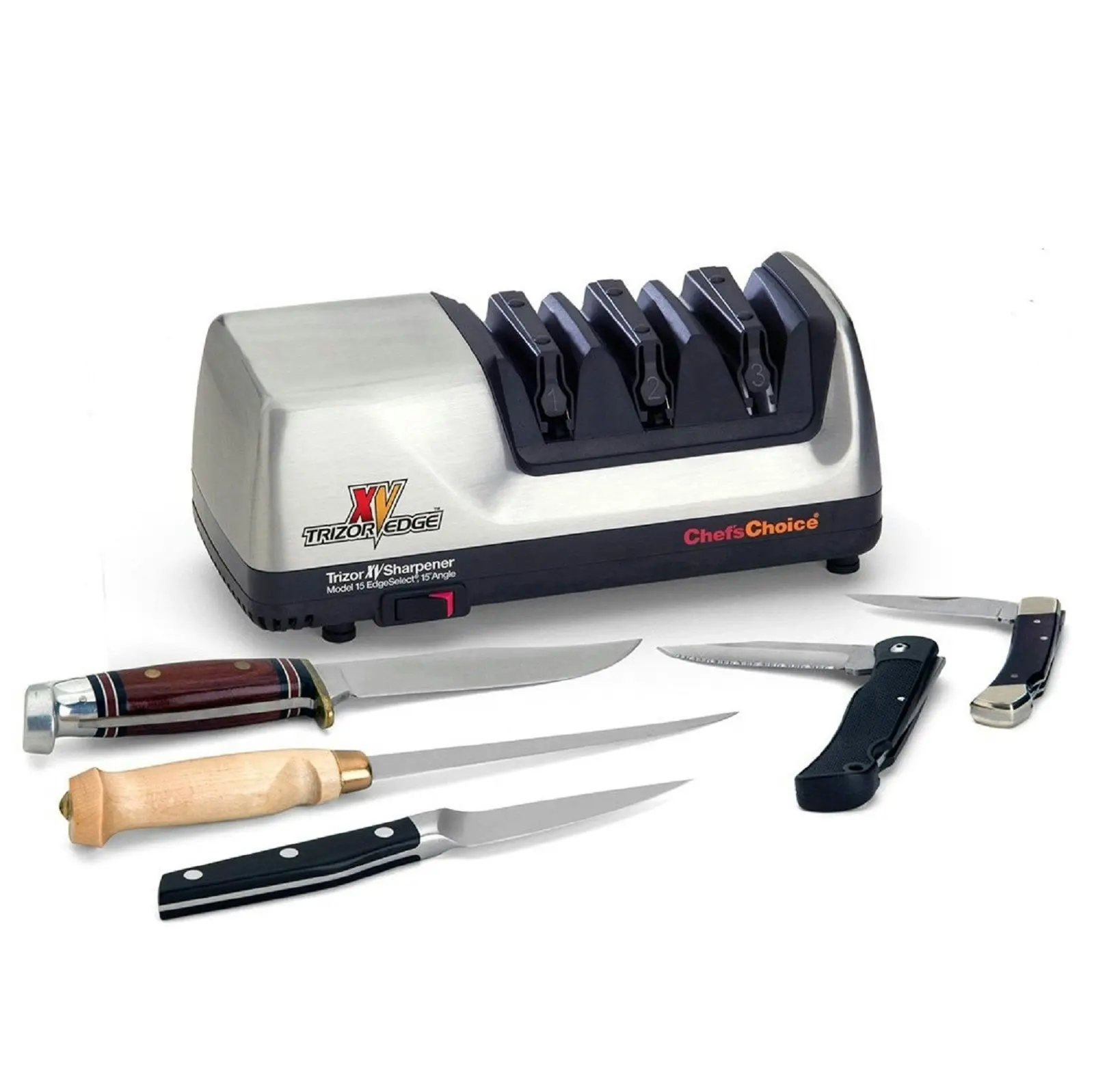 Chef's Choice Edgeselect Trizor Xv 15 Electric Knife Sharpener