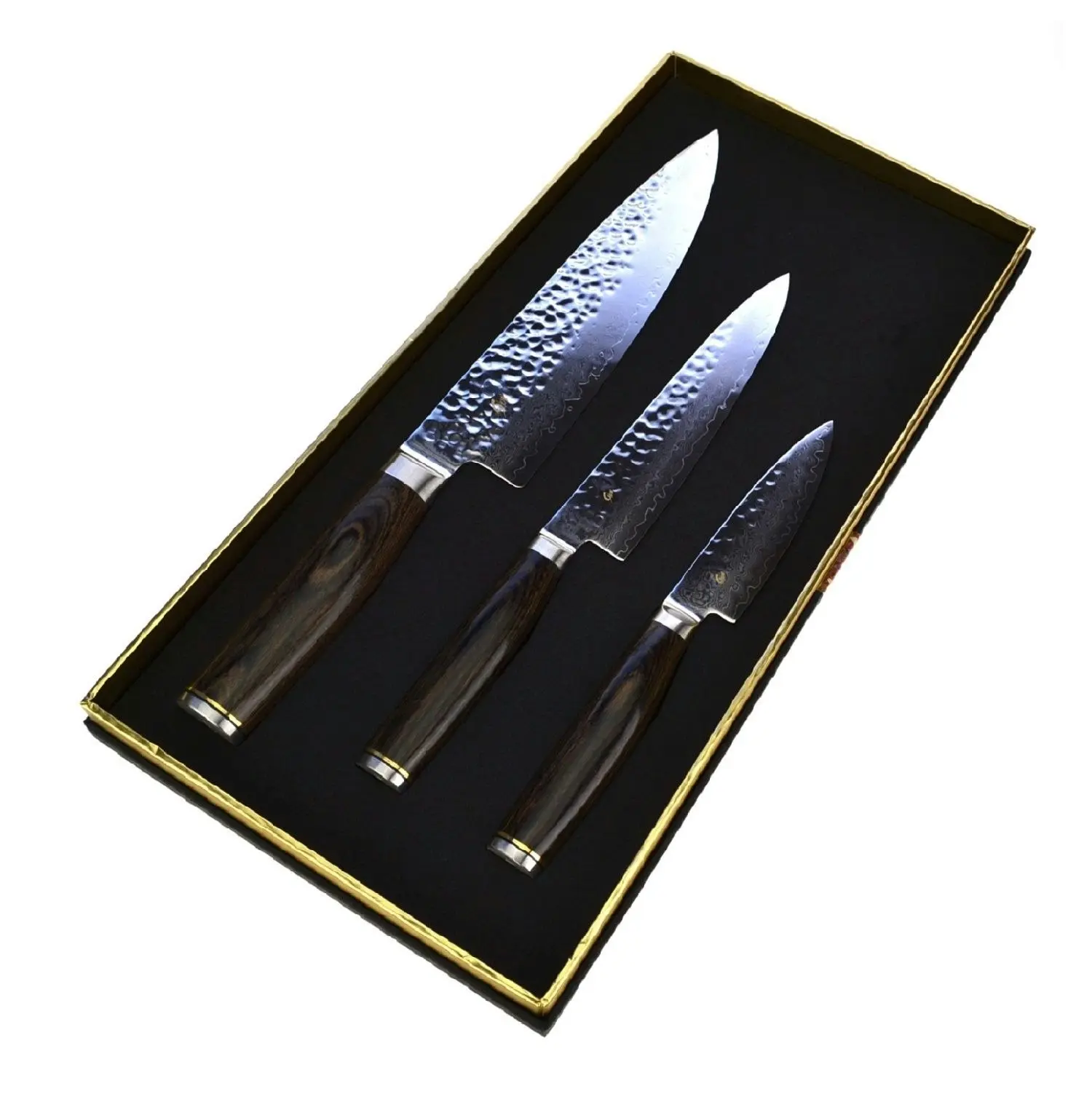 SHUN Premier 3 Piece Knife Set   Gift Boxed