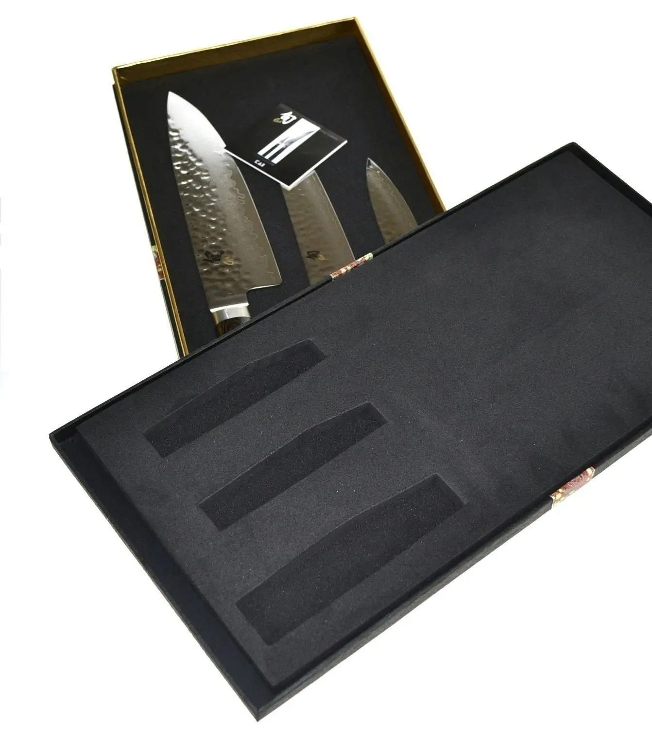 SHUN Premier 3 Piece Knife Set   Gift Boxed