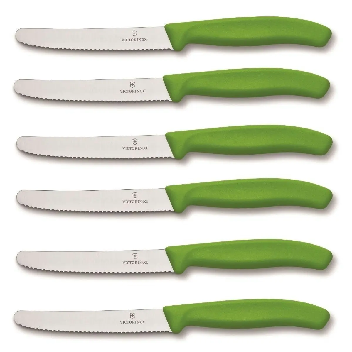 Victorinox STEAK AND TOMATO KNIFE 11cm WAVY EDGE - SET of 6