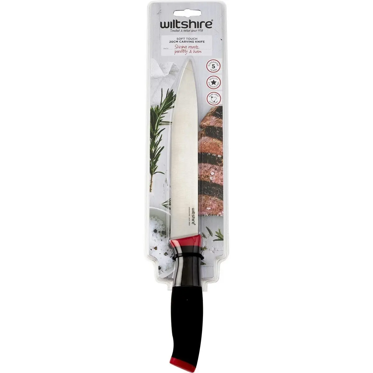 Wiltshire SOFT TOUCH 20cm CARVING KNIFE