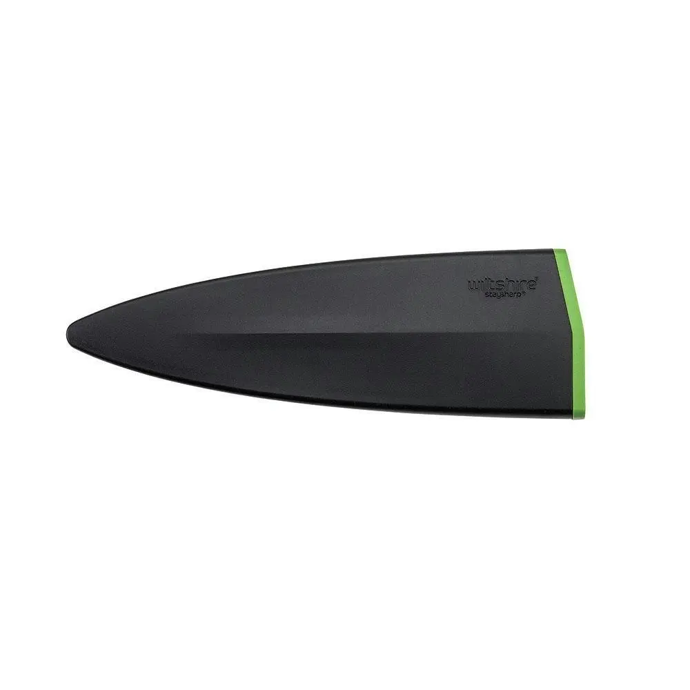 Wiltshire STAYSHARP NEW LOOK 20cm TRIPLE RIVET COOK'S KNIFE WITH SHARPENER