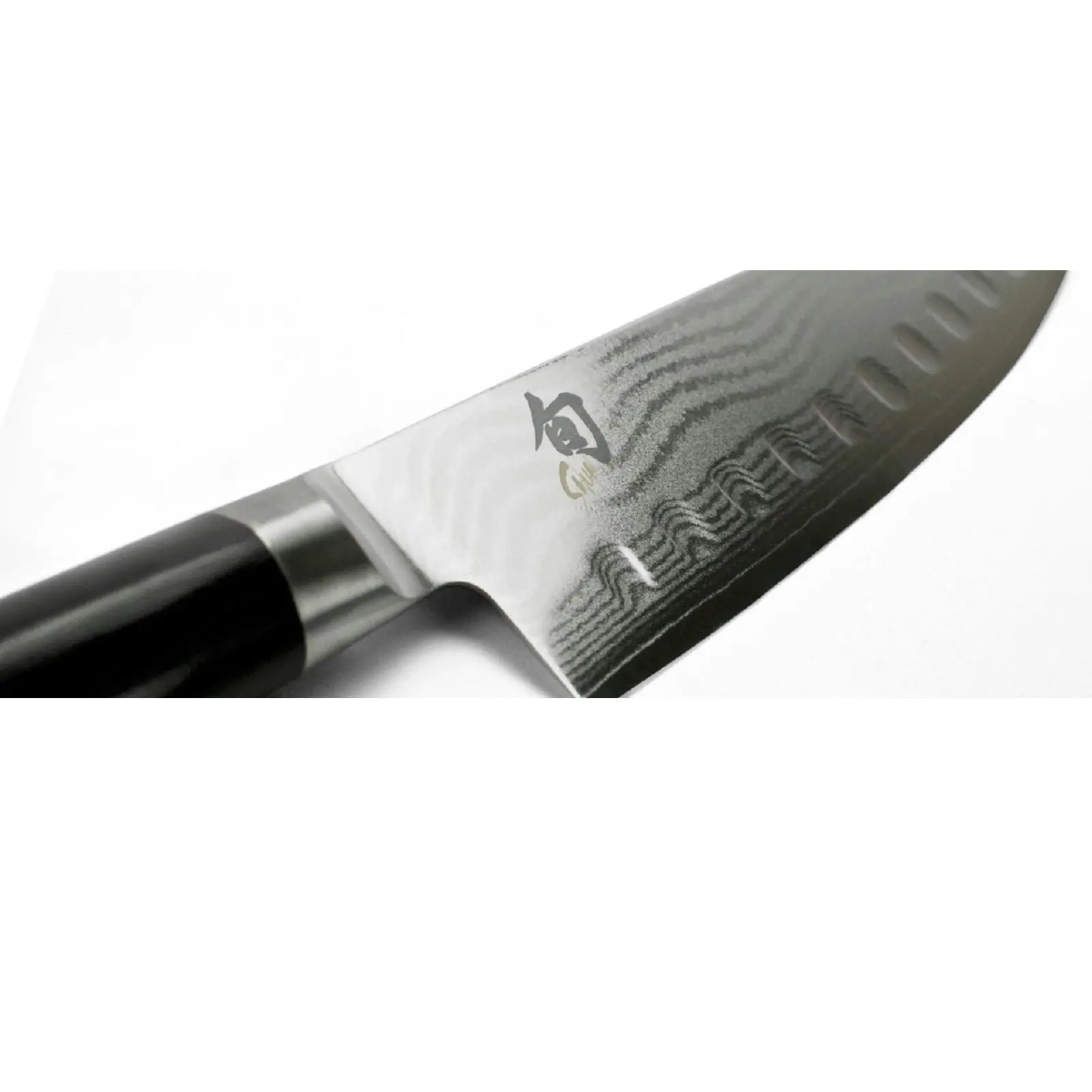 SHUN Classic Scalloped Santoku Knife 18cm Gift Boxed