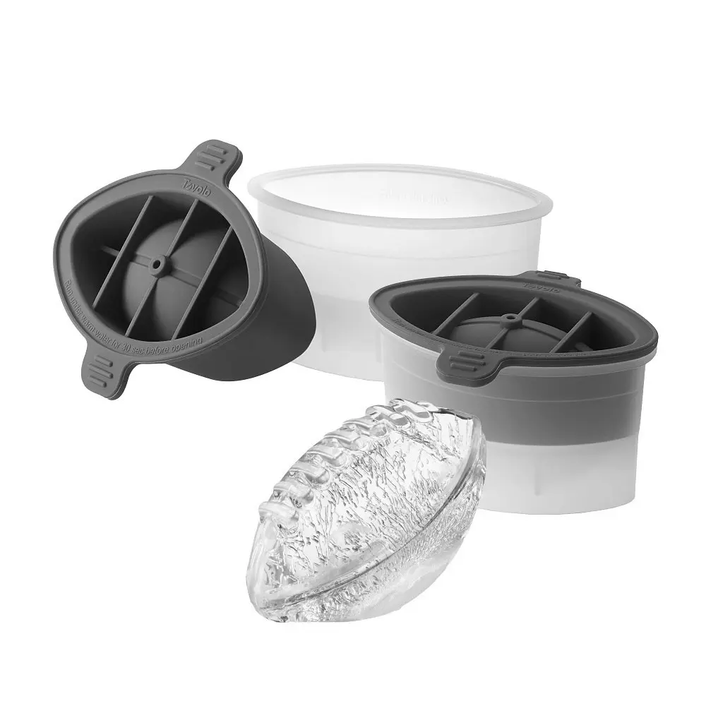 Tovolo Football Ice Moulds   Set Of 2