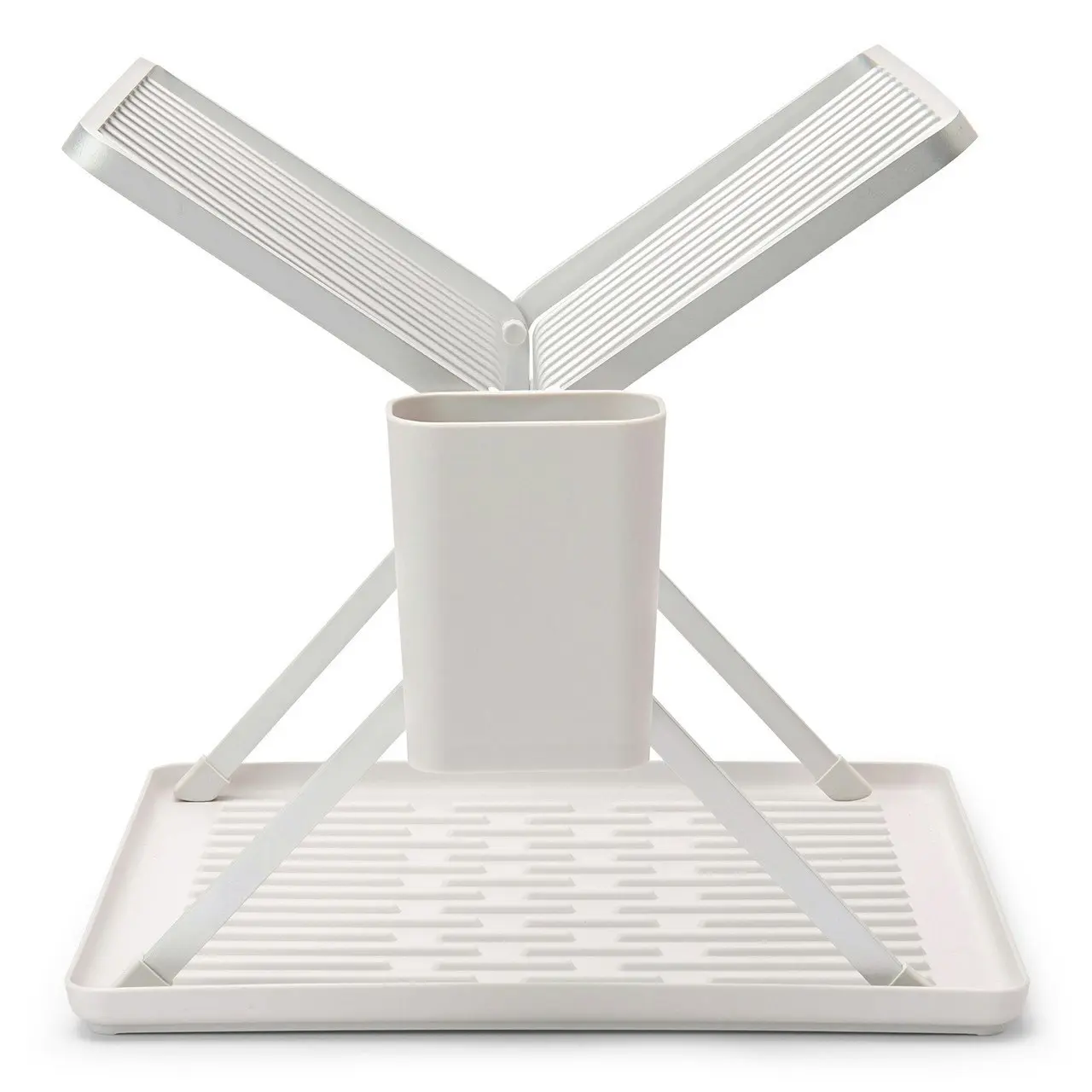 Brabantia Small Foldable Dish Drying Rack   Light Grey