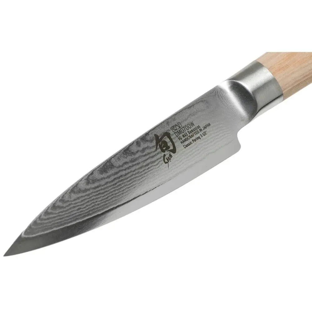 KAI SHUN CLASSIC WHITE PARING KNIFE 8.9cm