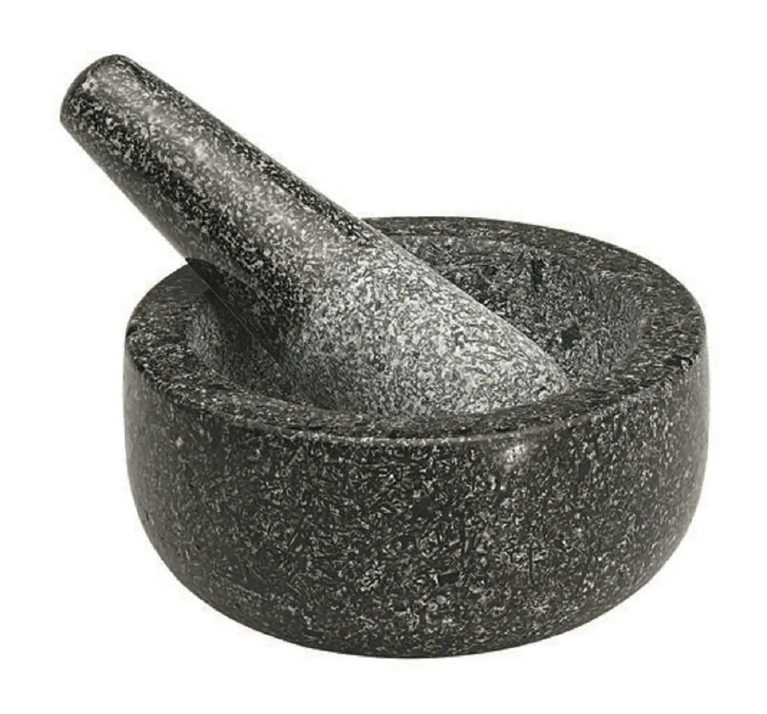 Avanti Black Specked Mini Mortar And Pestle 9.5cm