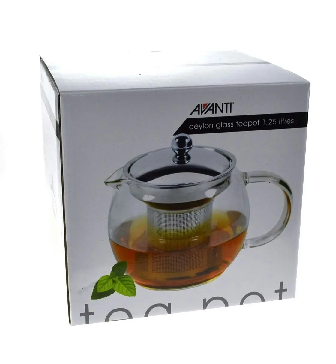 Avanti Ceylon Glass Teapot 1.25 Litres