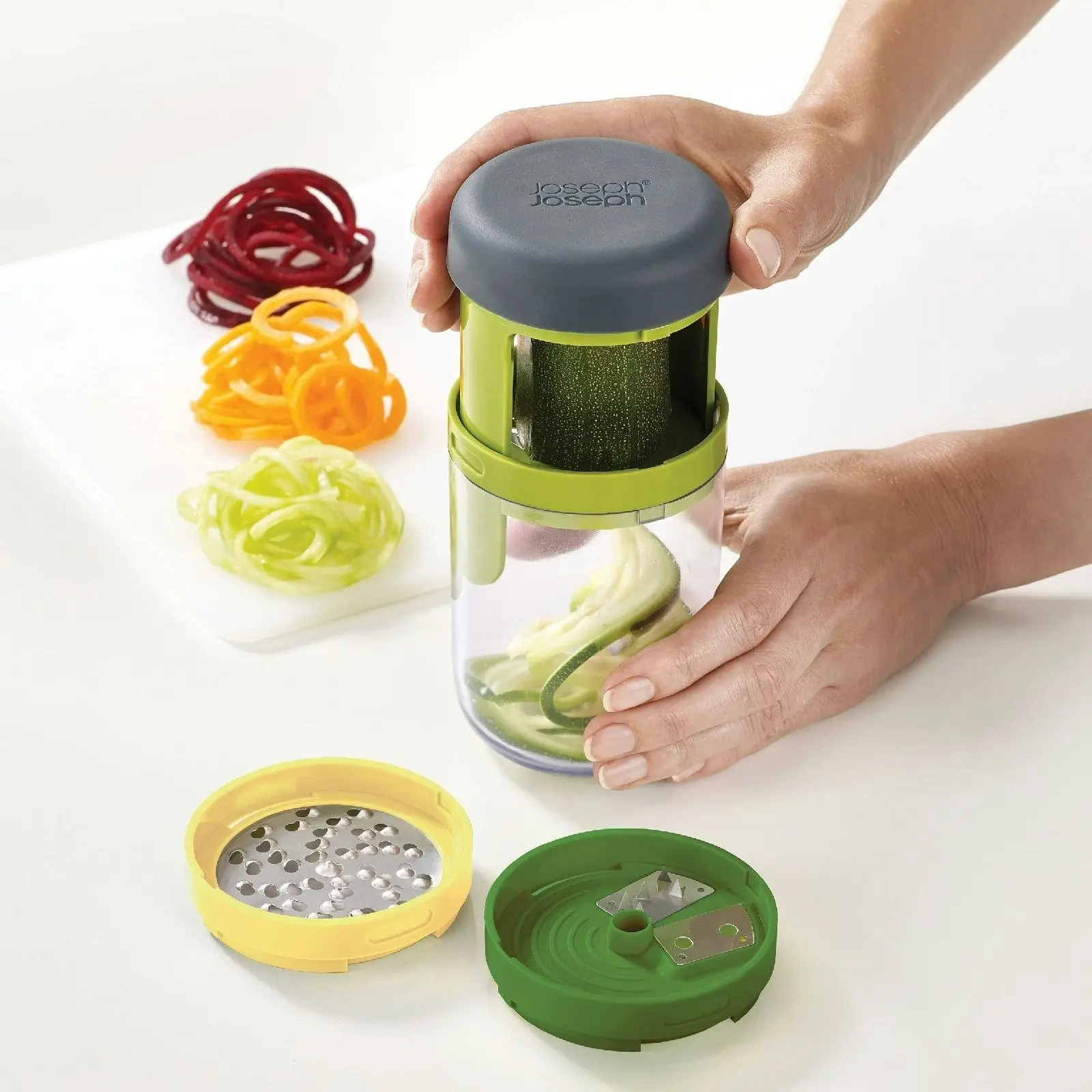 Joseph Joseph Spiro 3 In 1 Hand Held Spiralizer