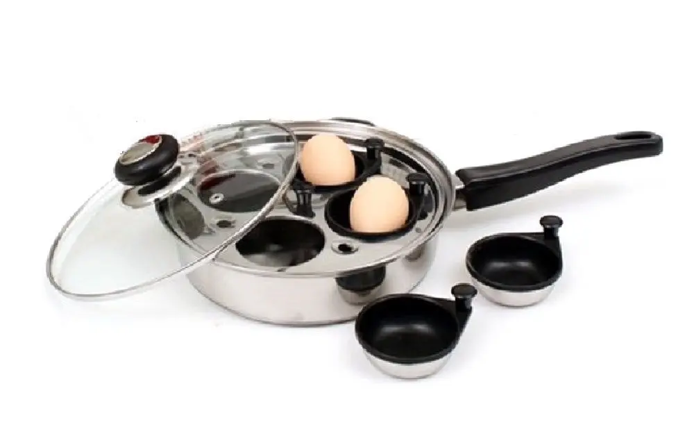 Avanti 4 Cup Stainless Steel Egg Poacher