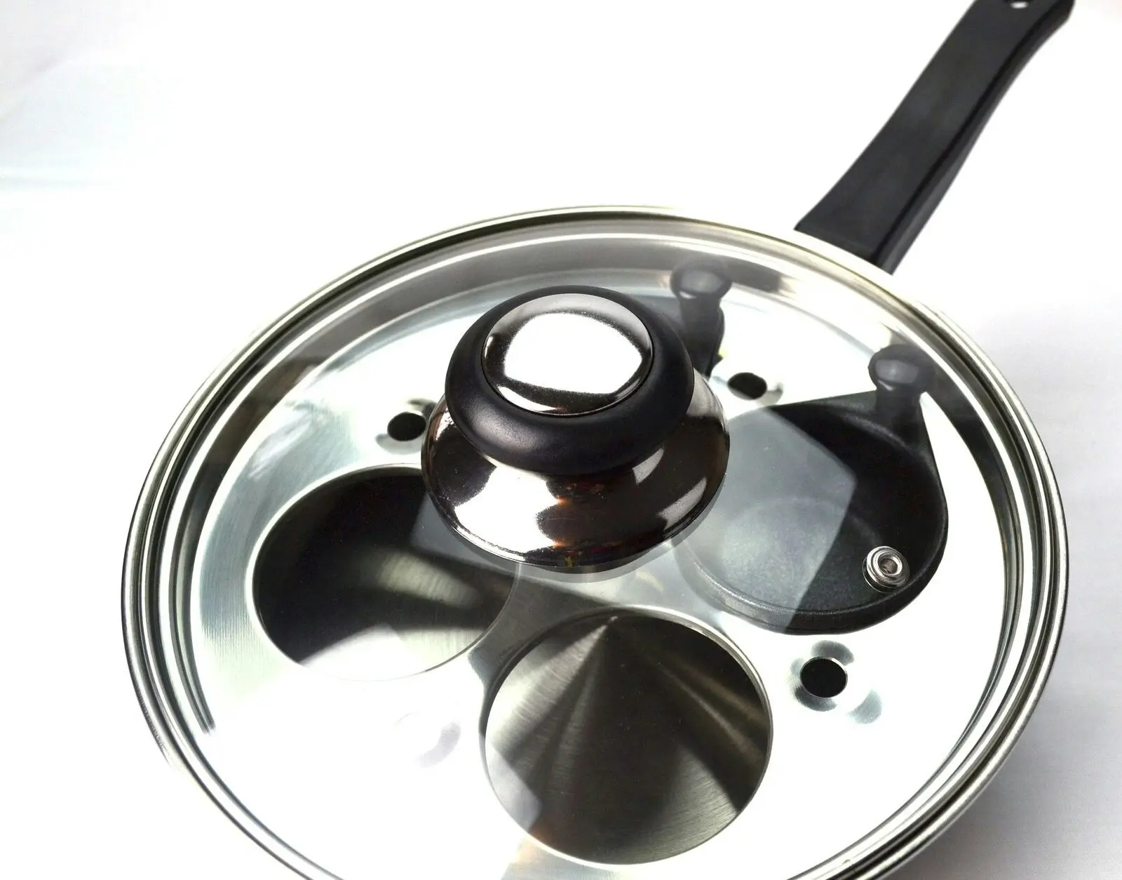 Avanti 4 Cup Stainless Steel Egg Poacher