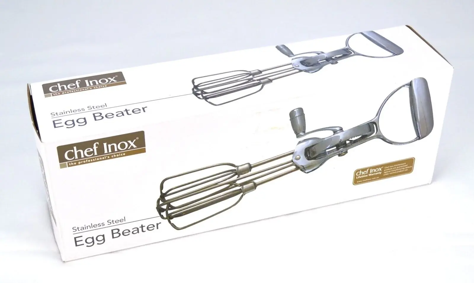 Chef Inox Rotary Stainless Steel Egg Beater