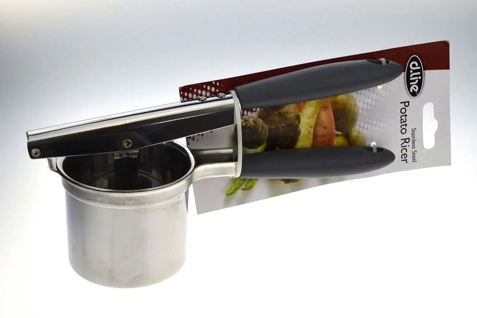 Appetito Stainless Steel Potato Ricer W/3 Discs