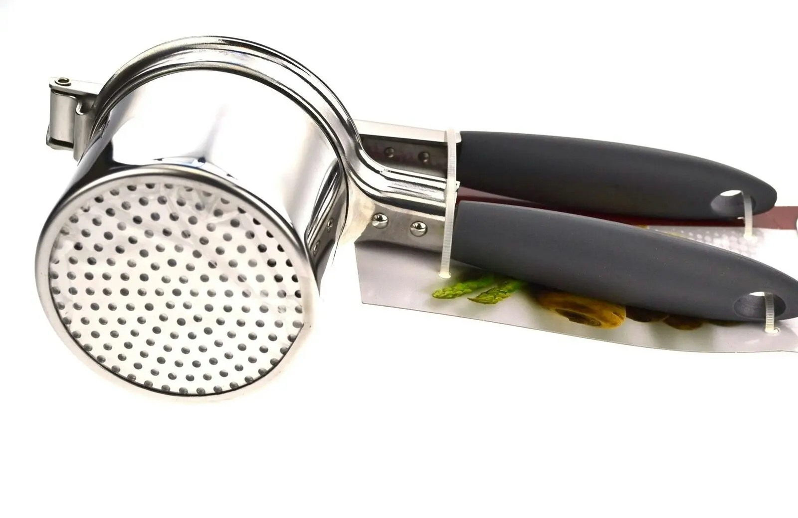 Appetito Stainless Steel Potato Ricer W/3 Discs