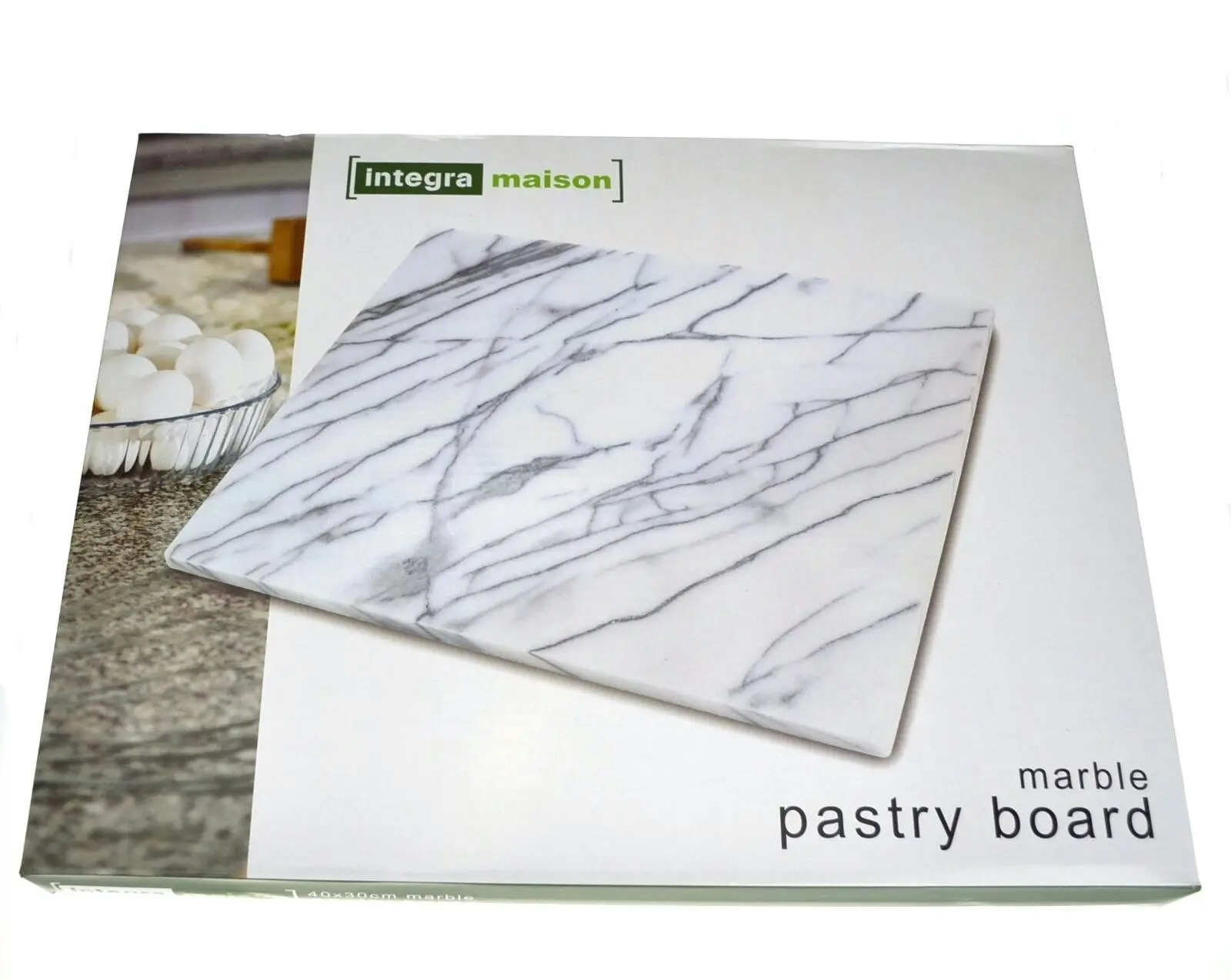 MARBLE PASTRY BOARD 40 x 30cm