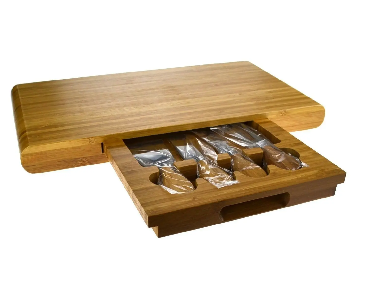 Stanley Rogers 5 Piece Bamboo Cheese Board Set