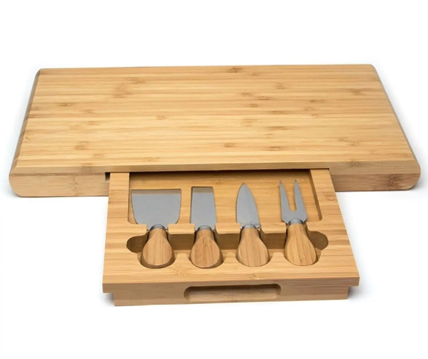 Stanley Rogers 5 Piece Bamboo Cheese Board Set