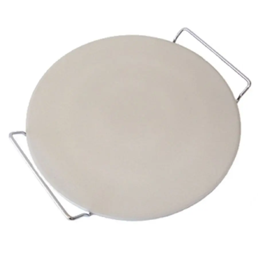 33cm PIZZA STONE WITH SERVING RACK