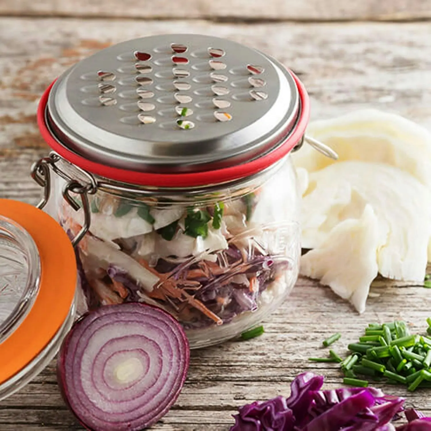 Kilner Grater Jar With Lid