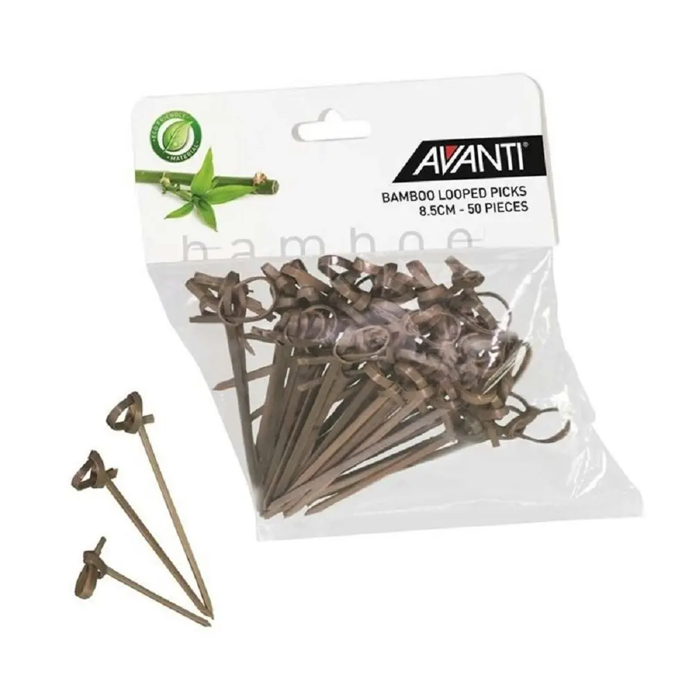 Avanti BAMBOO LOOPED PICKS PACK 50 - 8.5cm or 12cm