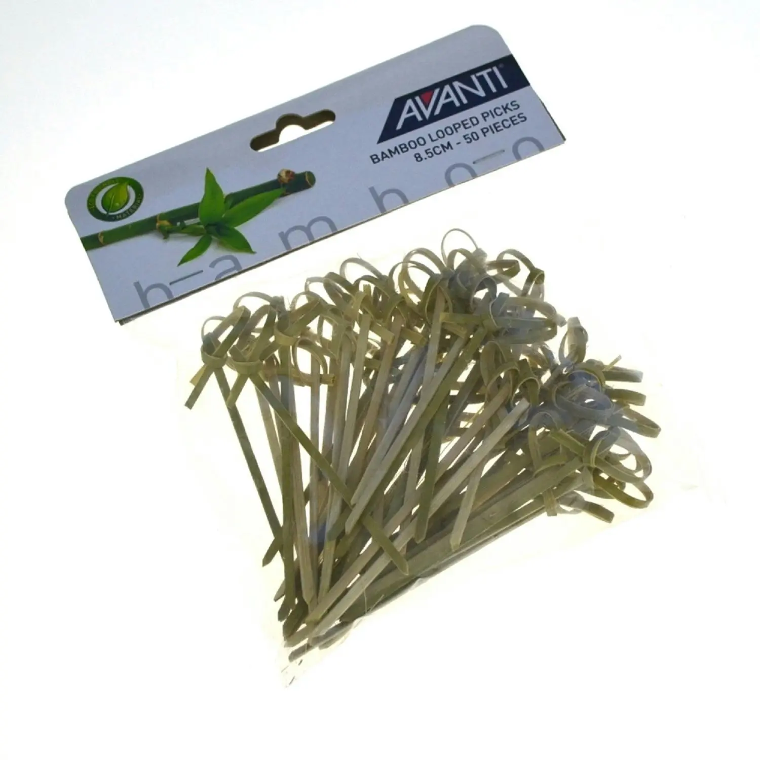 Avanti BAMBOO LOOPED PICKS PACK 50 - 8.5cm or 12cm