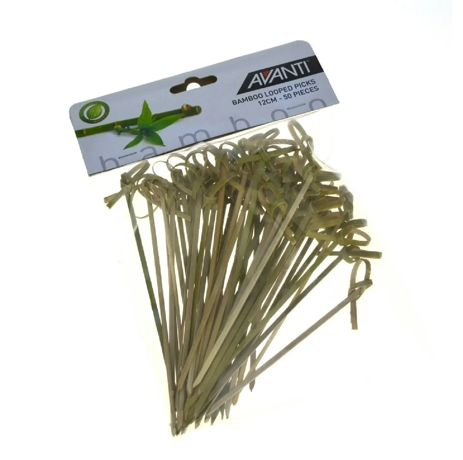 Avanti BAMBOO LOOPED PICKS PACK 50 - 8.5cm or 12cm