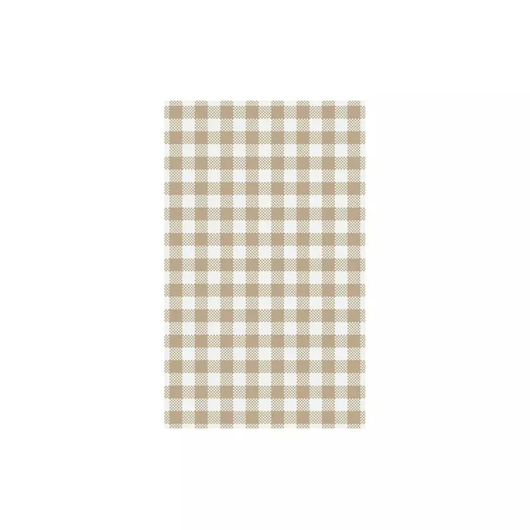 Gingham Greaseproof Paper   Pack 200