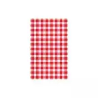 Gingham Greaseproof Paper   Pack 200