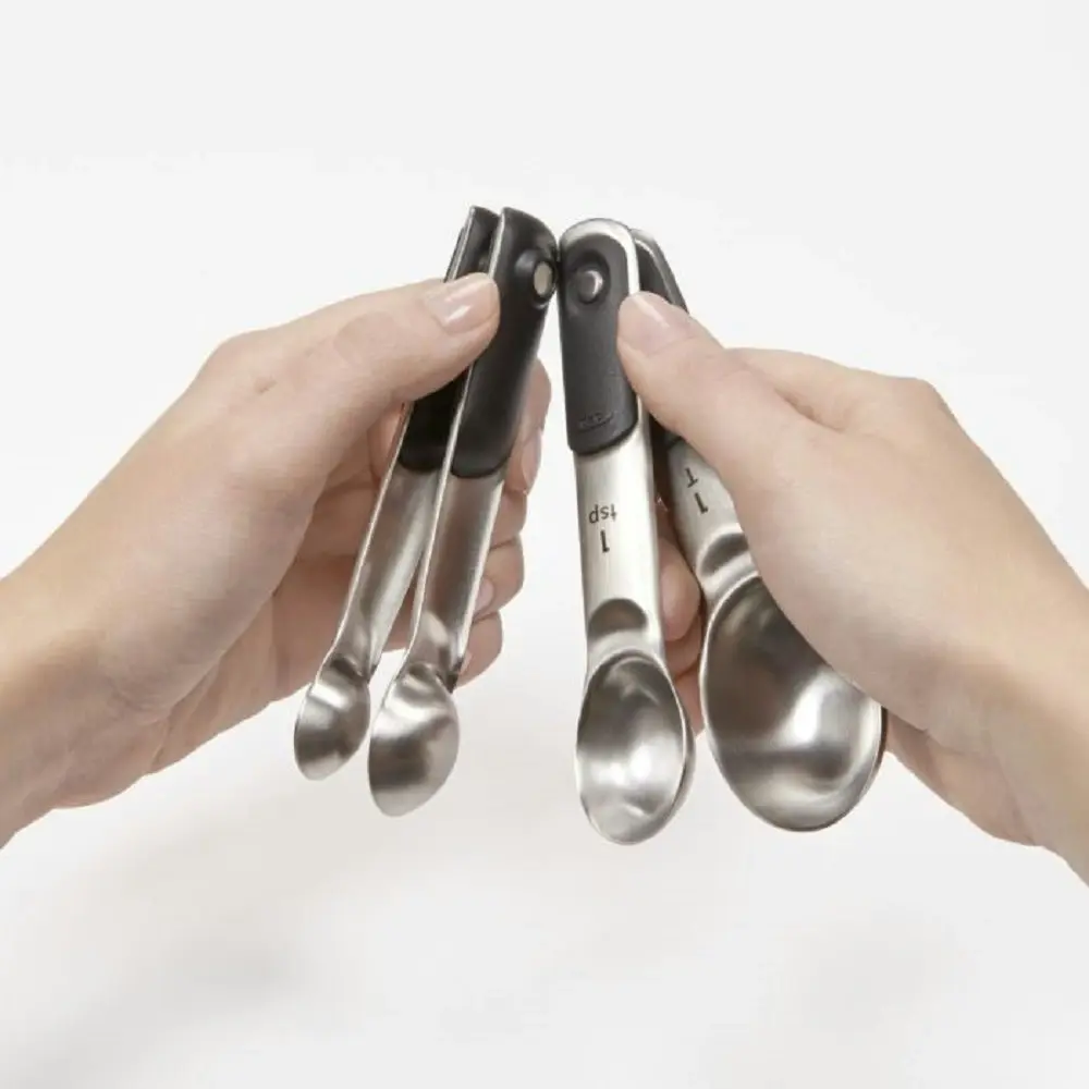 OXO Good Grips 4 Piece Stainless Steel Measuring Spoon Set