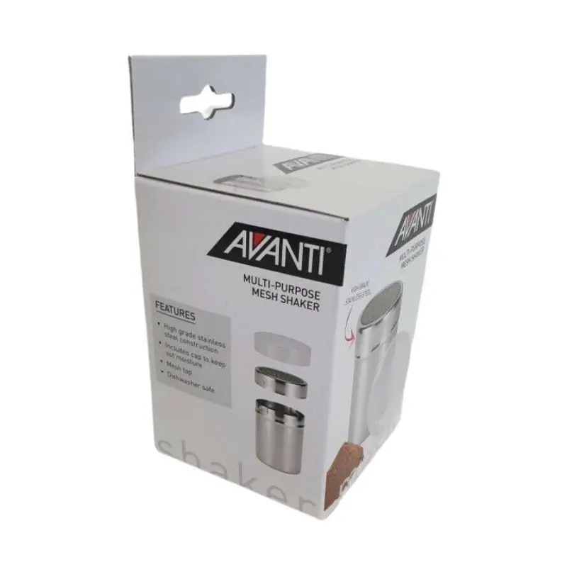 Avanti Stainless Steel Mesh Shaker With Lid