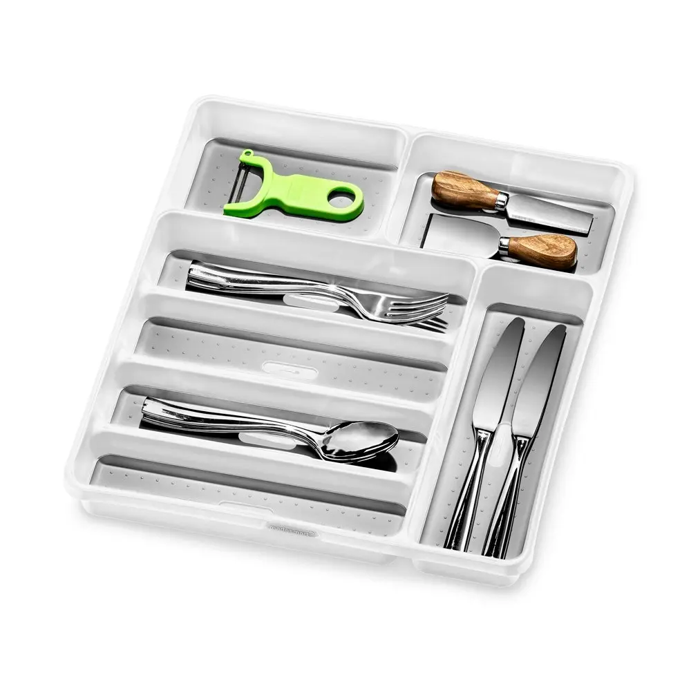 Madesmart Large Cutlery Drawer Organizer 7 Compartments