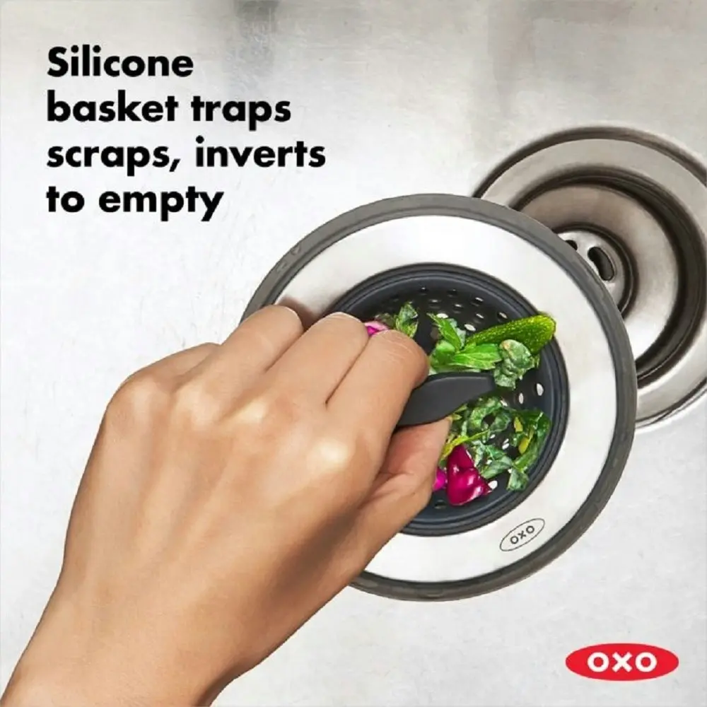 OXO Good Grips 2 In 1 Sink Strainer And Stopper