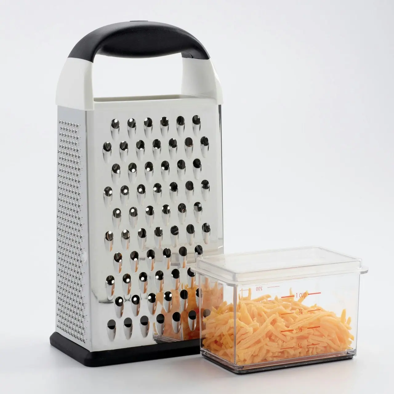 OXO Good Grips Stainless Steel Box Grater With Catcher