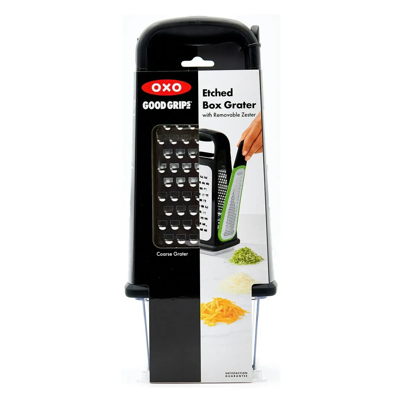 OXO Good Grips Etched Box Grater With Removable Zester