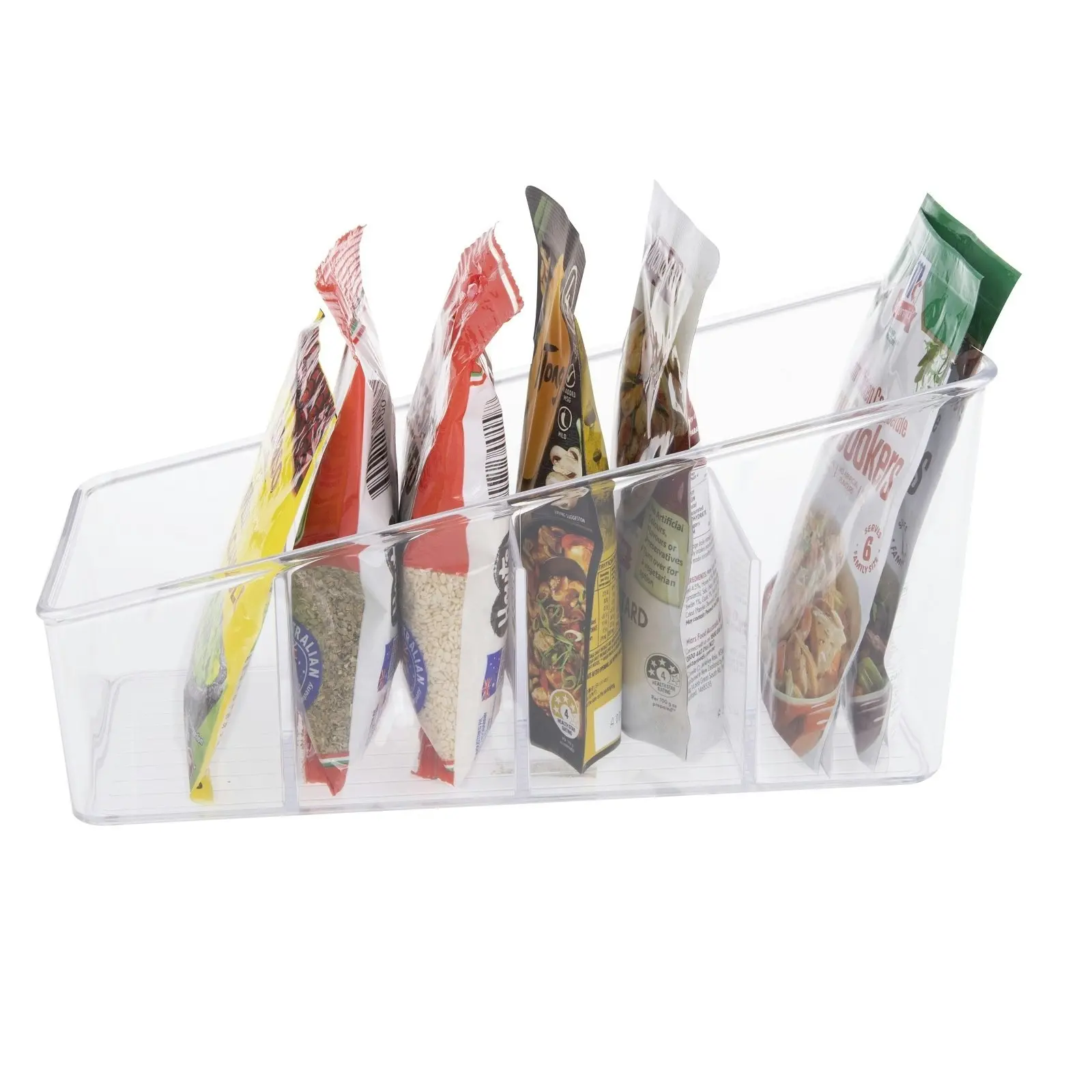 D.Line 4 Compartment Packet Organiser