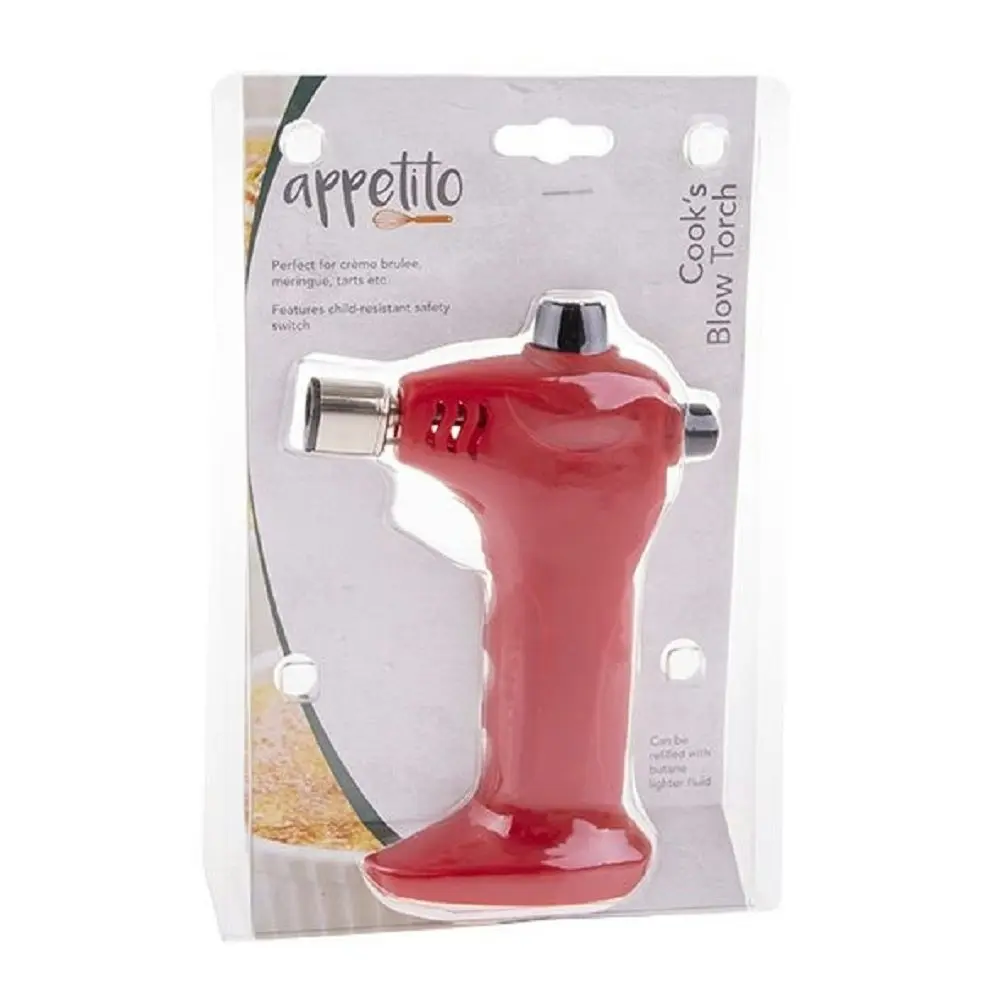 Appetito Cook's Blow Torch   Red