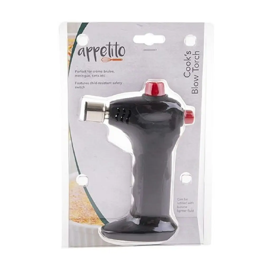 Appetito Cook's Blow Torch   Black