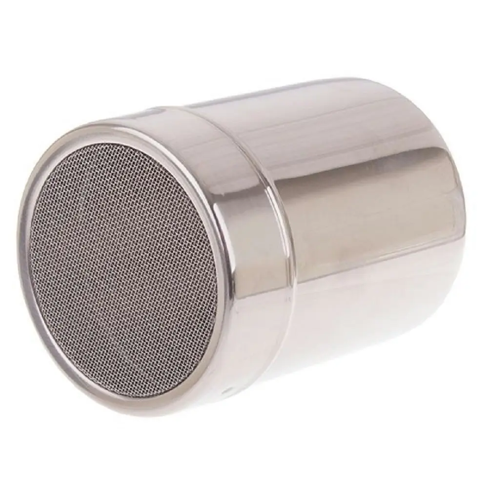 Appetito Stainless Steel Flour Sugar Shaker With Lid