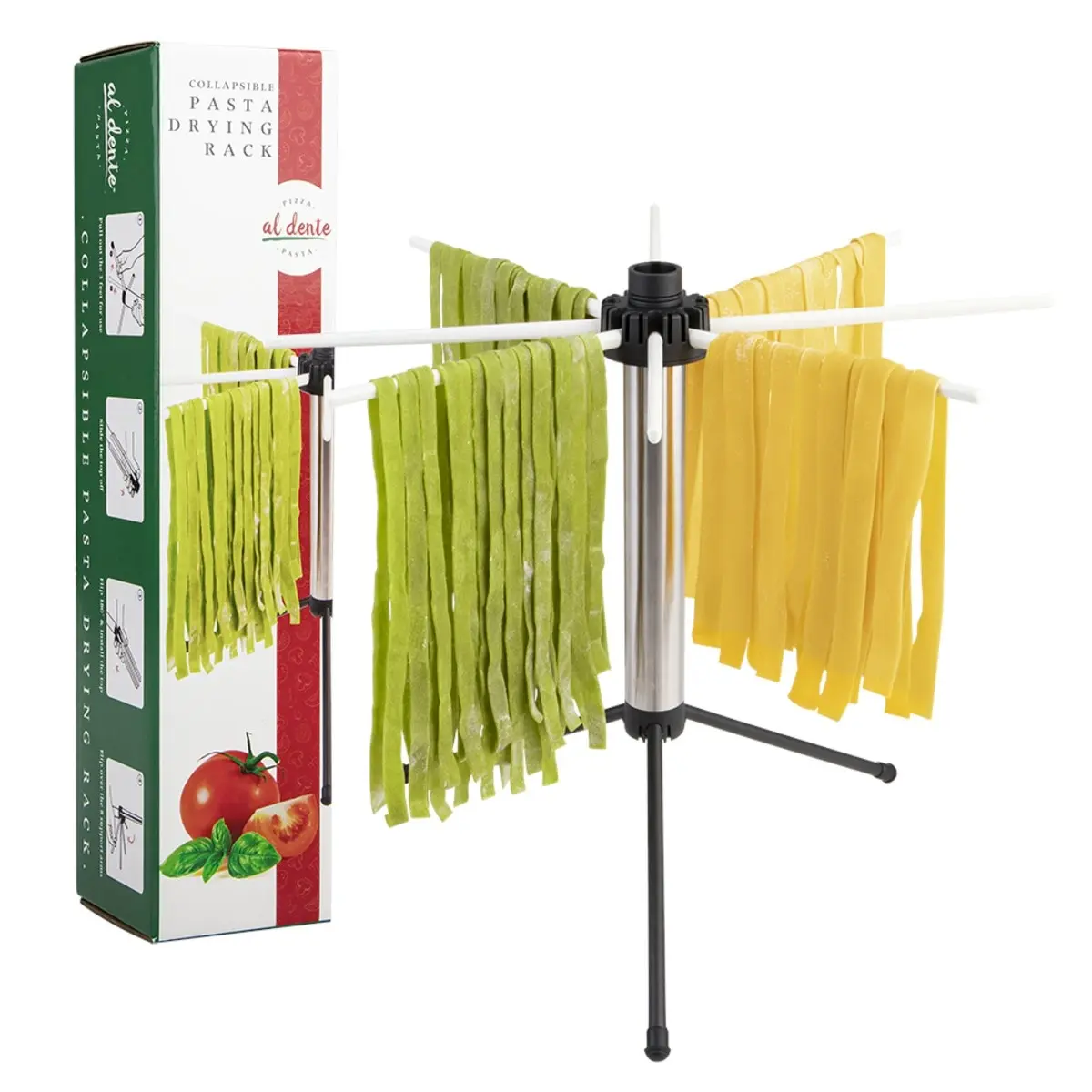 Al Dente Collapsible Pasta Drying Rack