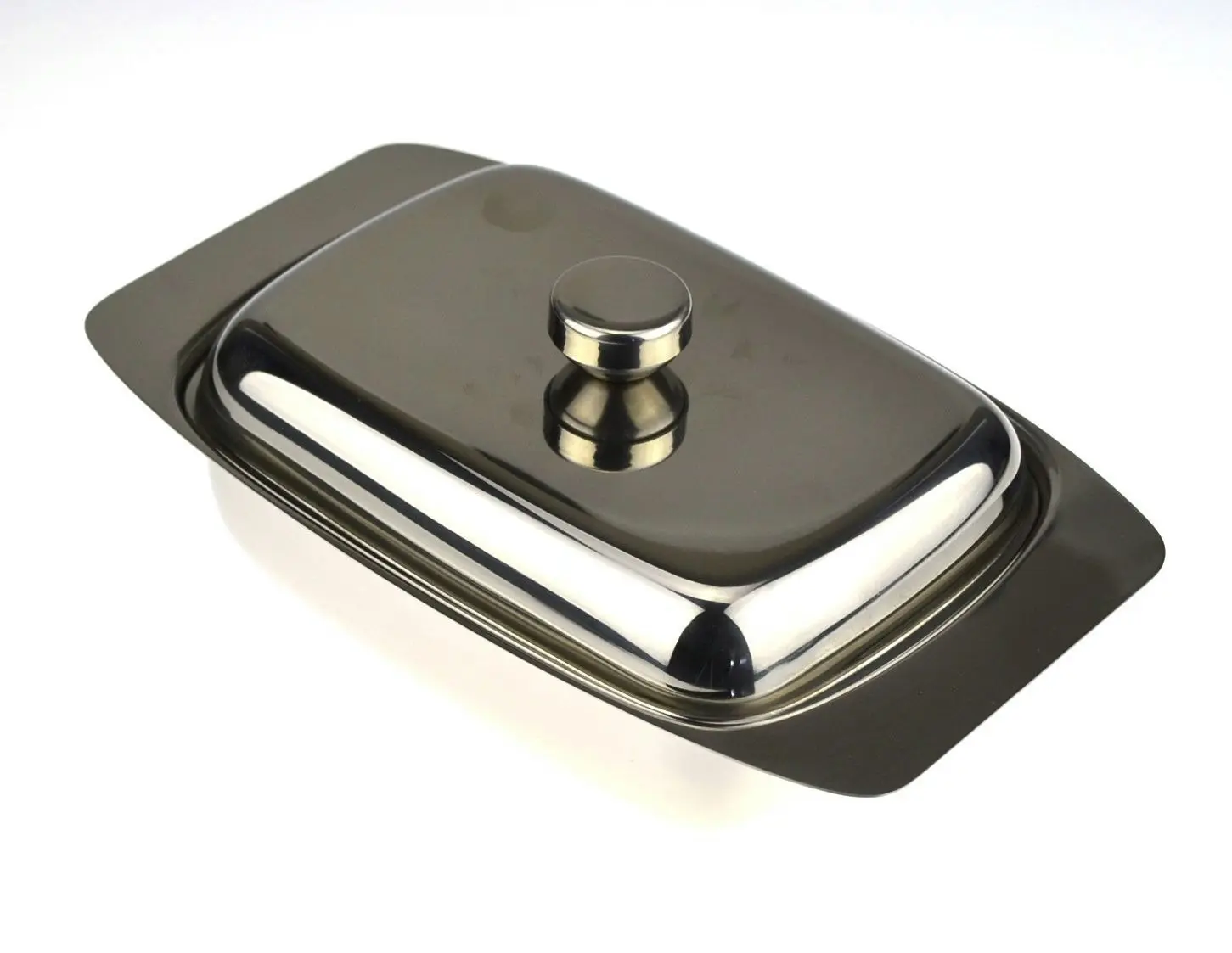 Stainless Steel Butter Dish With Lid