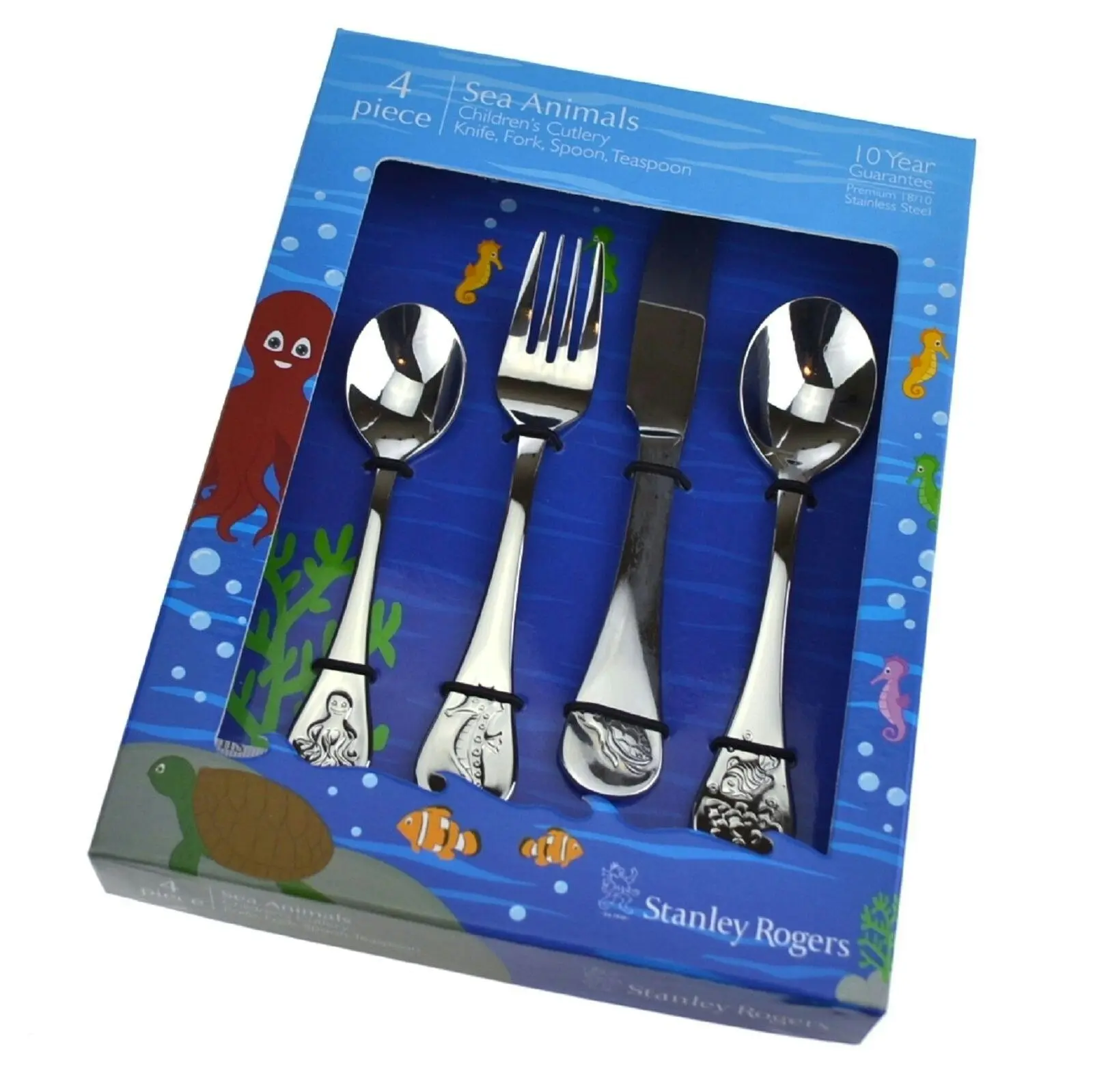 Stanley Rogers Children's Cutlery Set   Sea Animals